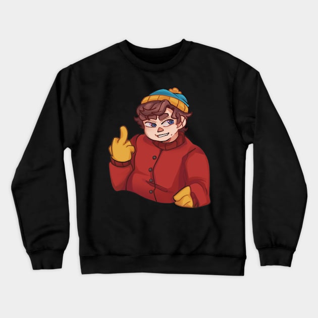 Eric Cartman Sticker (South Park) Crewneck Sweatshirt by lillastarr